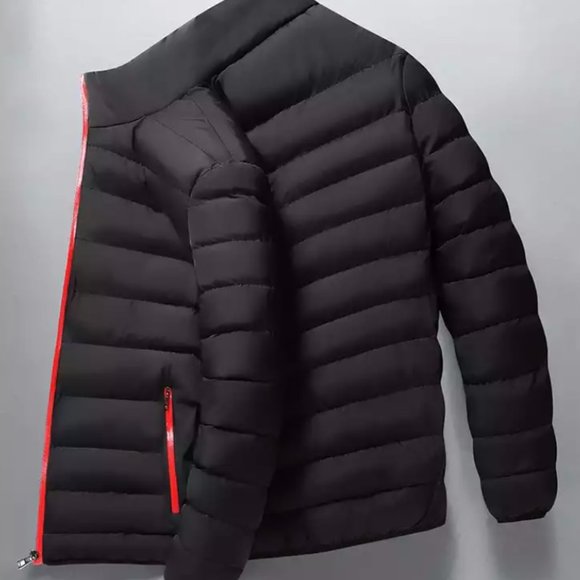 Two-Tone Zipper Jacket - Picture 5 of 9